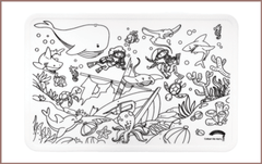 COLOUR ME MATS Deep Blue Sea (Colouring Mat Bundle)