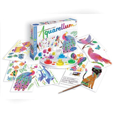 SENTOSPHERE AQUARELLUM CARTES POSTALES ANIMAUX - Animal Postcards (8 x Mini cards)