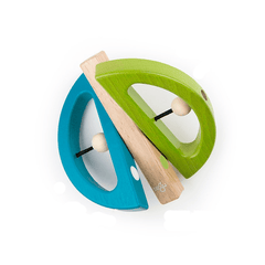 TEGU Swivel Bug Building Blocks, Green & Teal