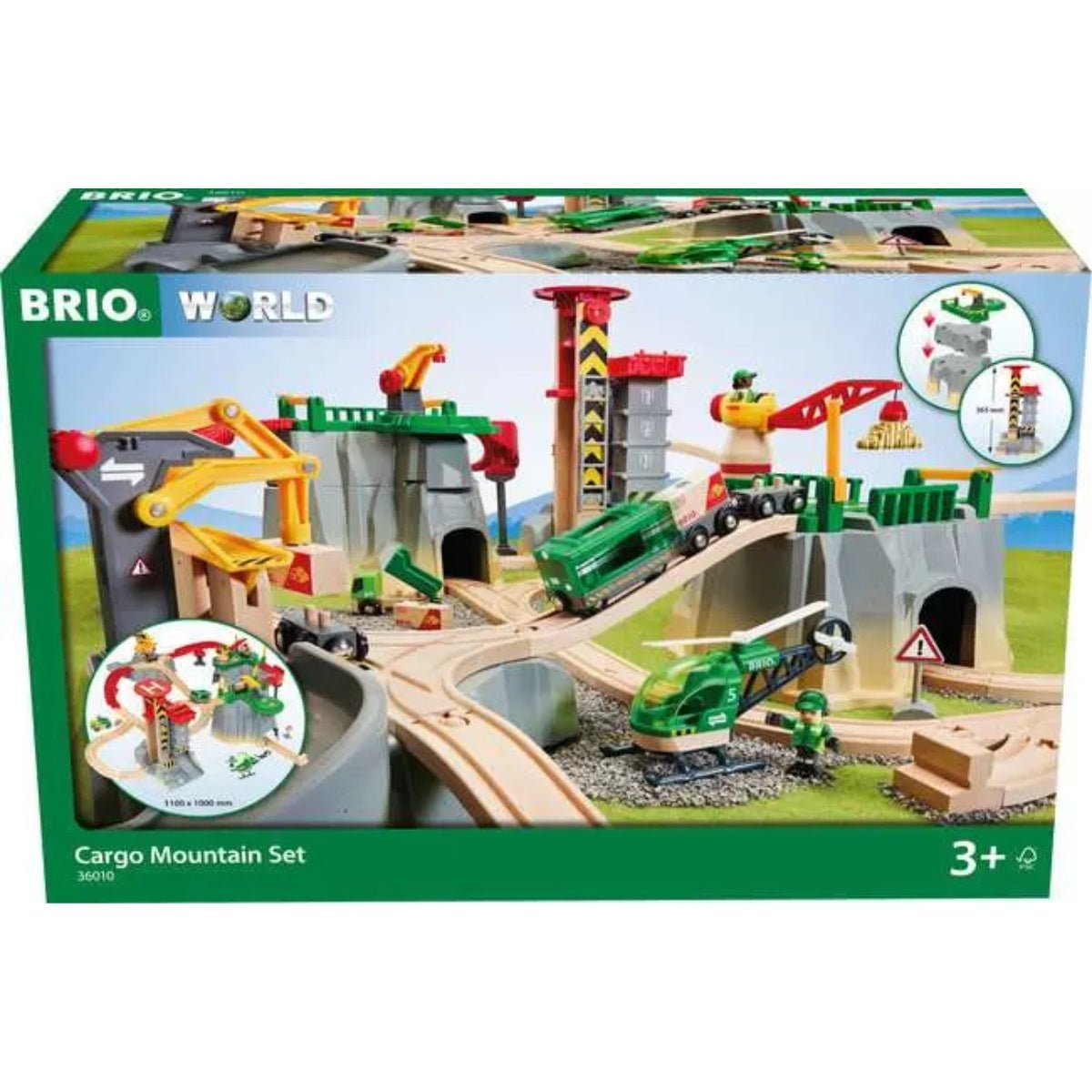 BRIO Cargo Mountain Set
