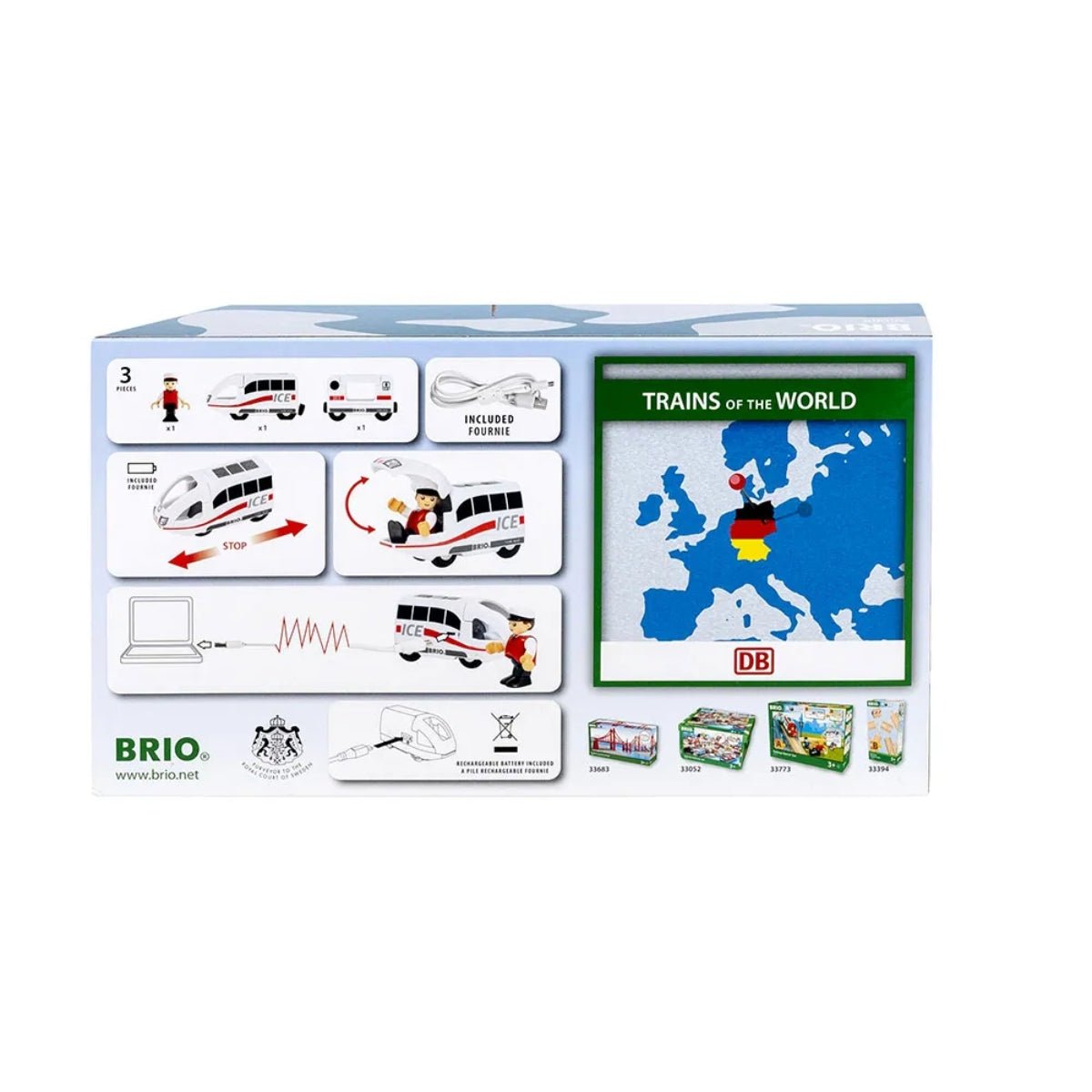 BRIO ICE Rechargeable Train (Trains of the world)