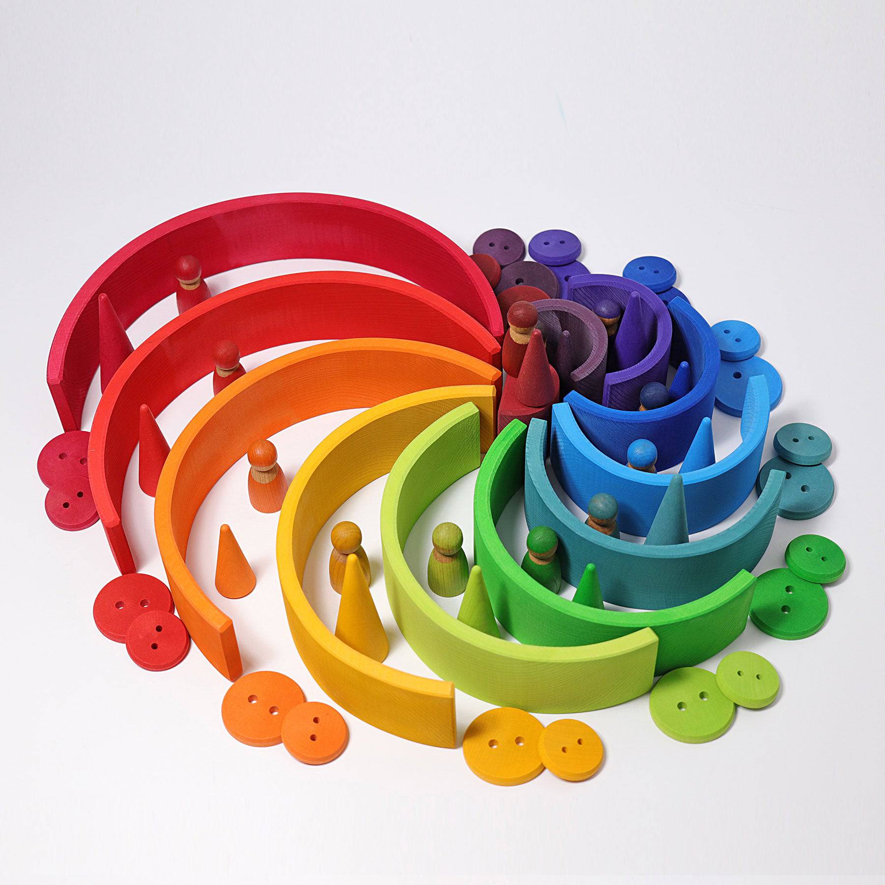 GRIMM'S 12 Piece Rainbow Large