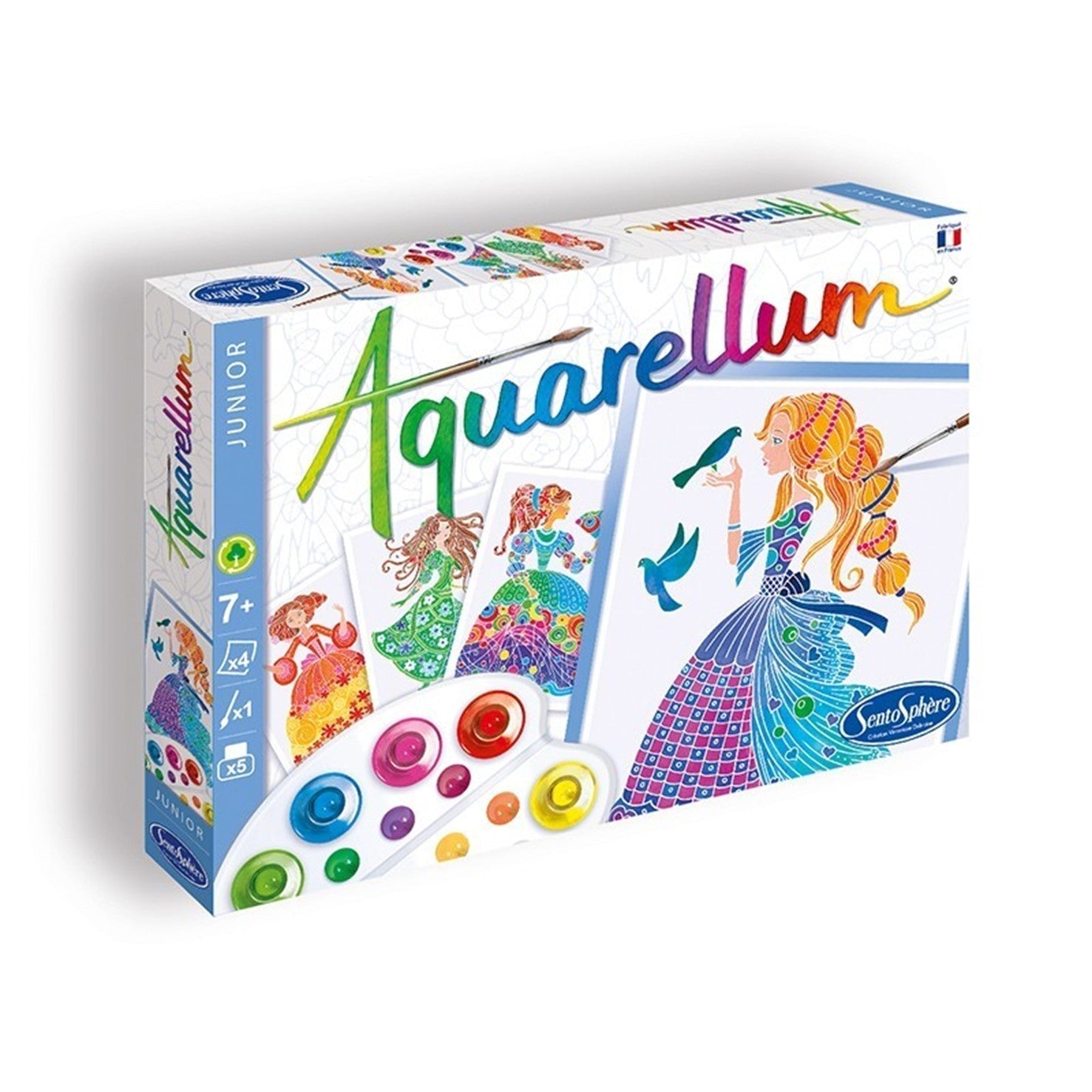 SENTOSPHERE AQUARELLUM JUNIOR "Princesses Fleurs"