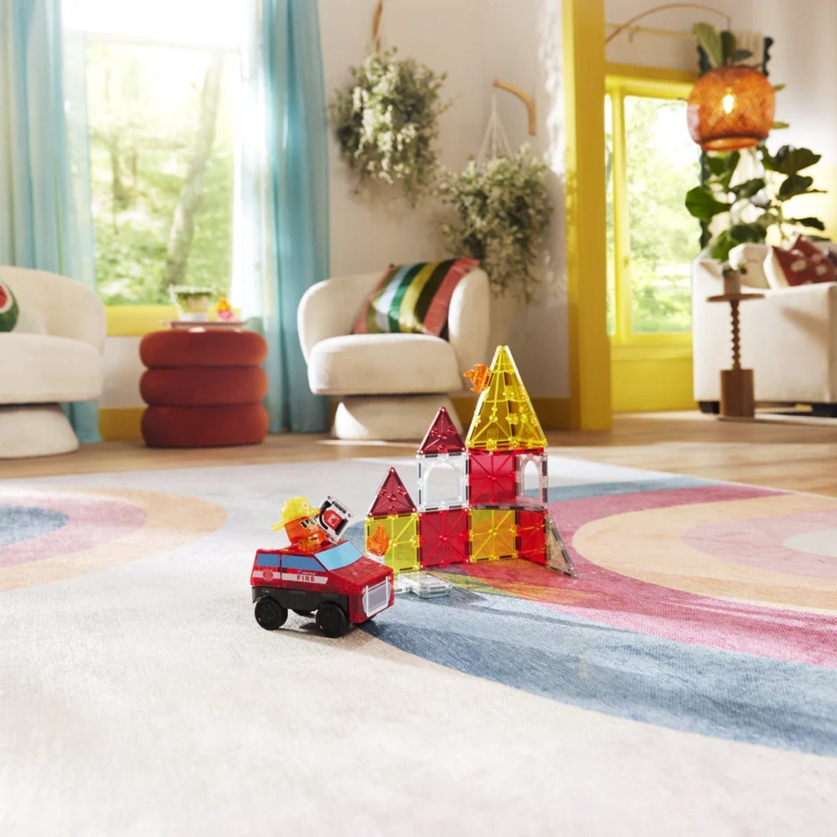 MAGNA-TILES Fire Rescue